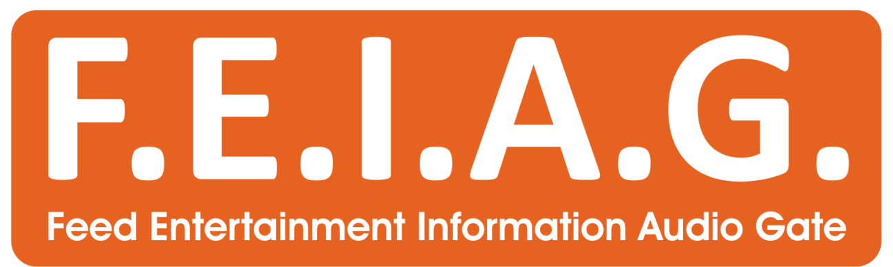 Logo of the F.E.I.A.G. (Feed Entertainment Information Audio Gate)